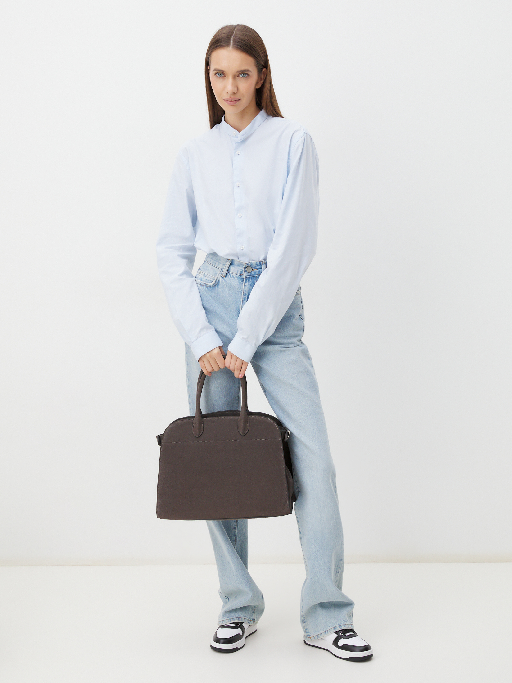 Женский тоут TENDANCE 4247929, серо-коричневый