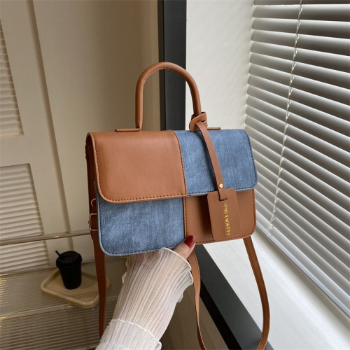 Женская сумка 4114 BEIGE BLUE