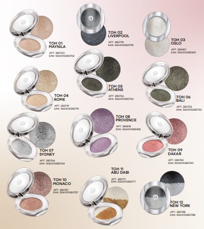 MONIC BEAUTY Тени для век запеченные Satin Touch! Wet&Dry тон 07 Sydney