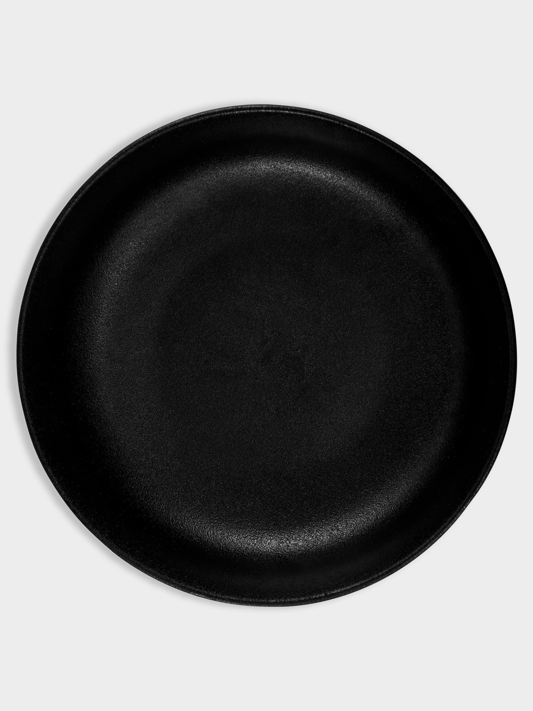 Салатник, 27х8 см, 2,5 л, фарфор P, черный, матовый, Caviar Black