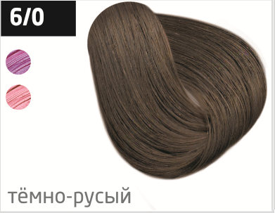 OLLIN performance 6/0 темно-русый 60мл перманентная крем-краска для волос