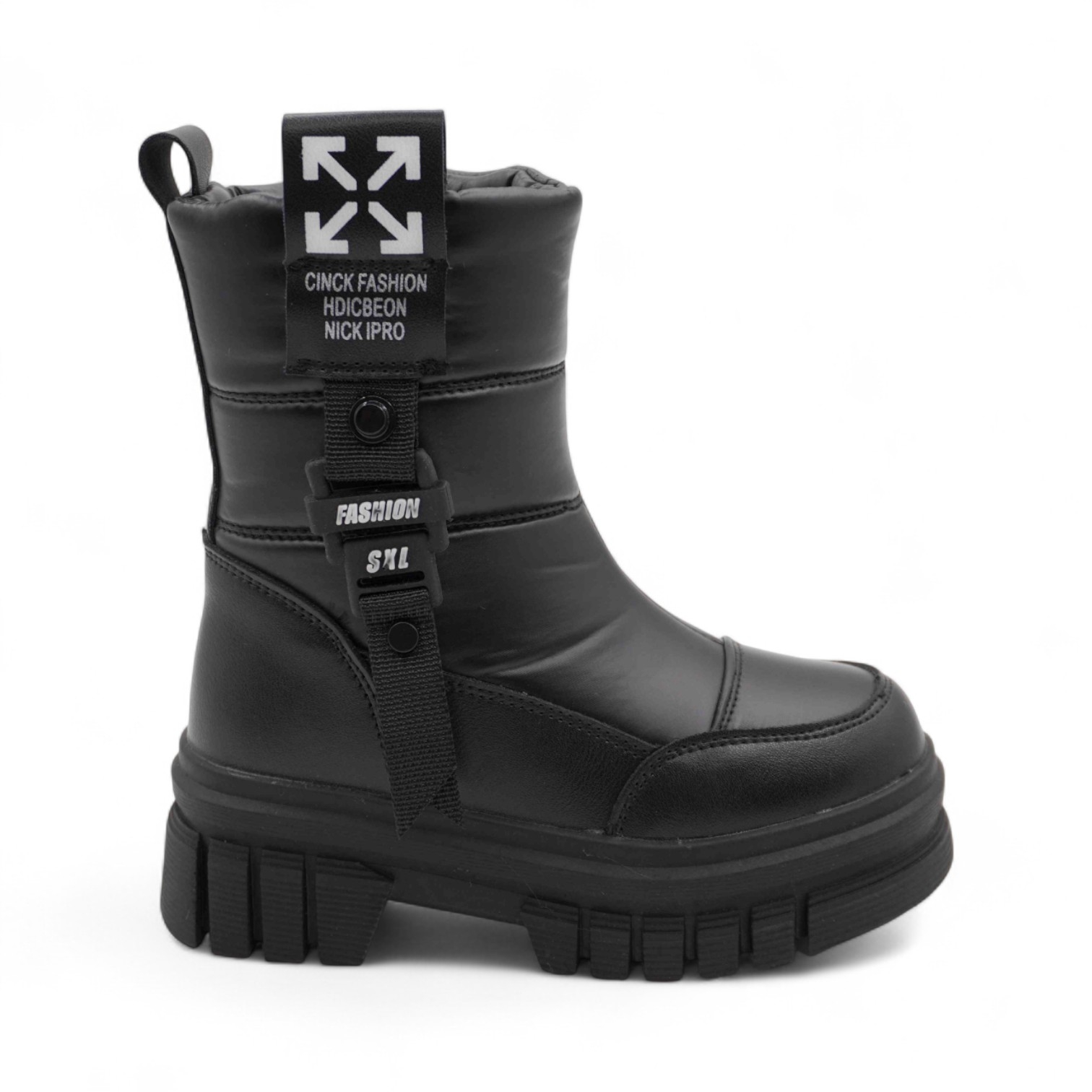 Дутики зимние В5006-1 черные