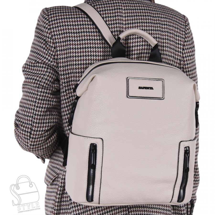 Рюкзак женский 69160 beige Velina Fabbiano-Safenta/50