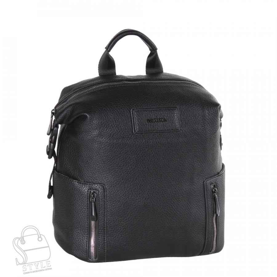 Рюкзак женский 69160 black Velina Fabbiano-Safenta/50