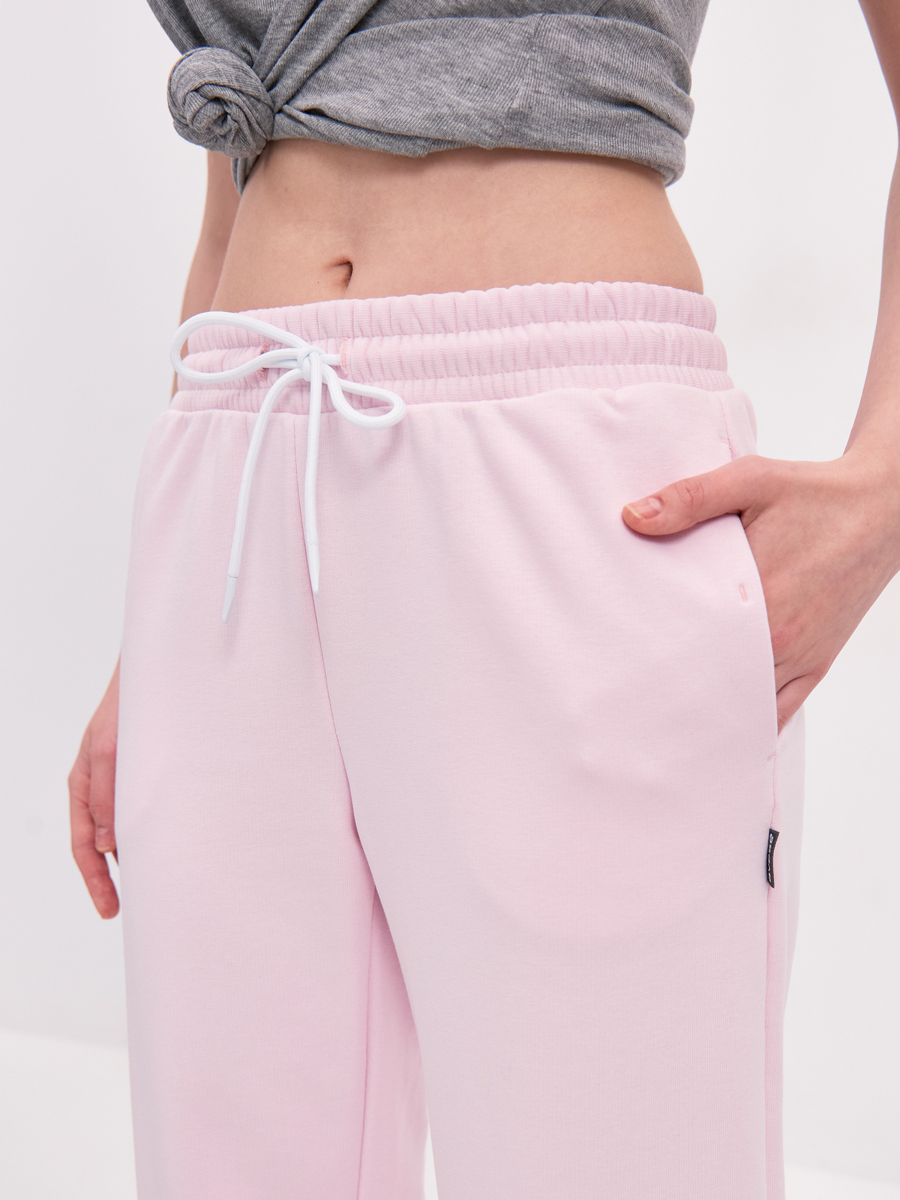 Брюки женские 24254-478 футер светло-розовый