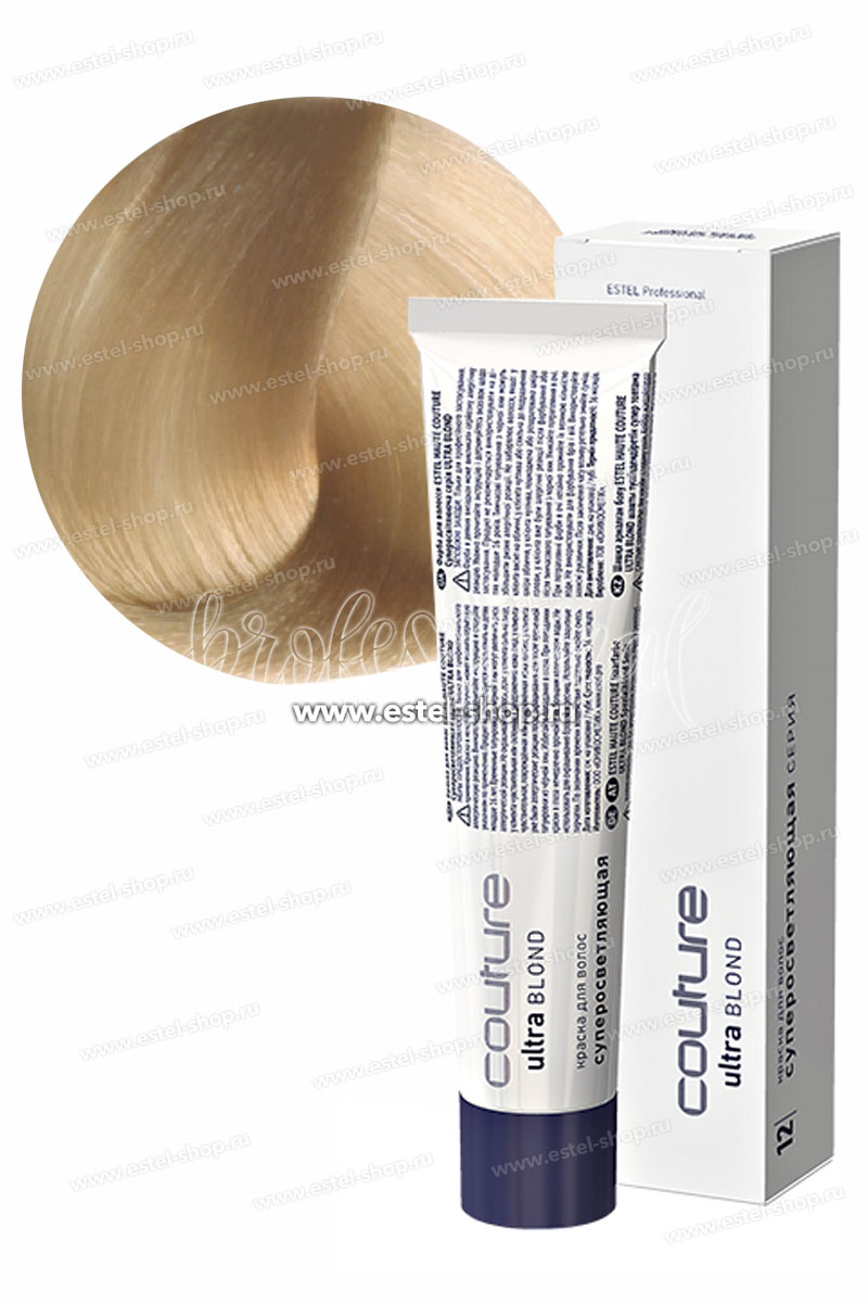 Estel Haute Couture Ultra Blond 12/56 Красно-фиолетовый блондин ультра 60 мл.