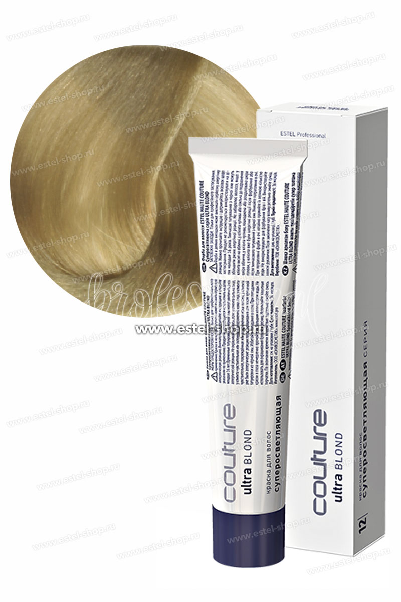 Estel Haute Couture Ultra Blond 12/7 Коричневый блондин ультра 60 мл.