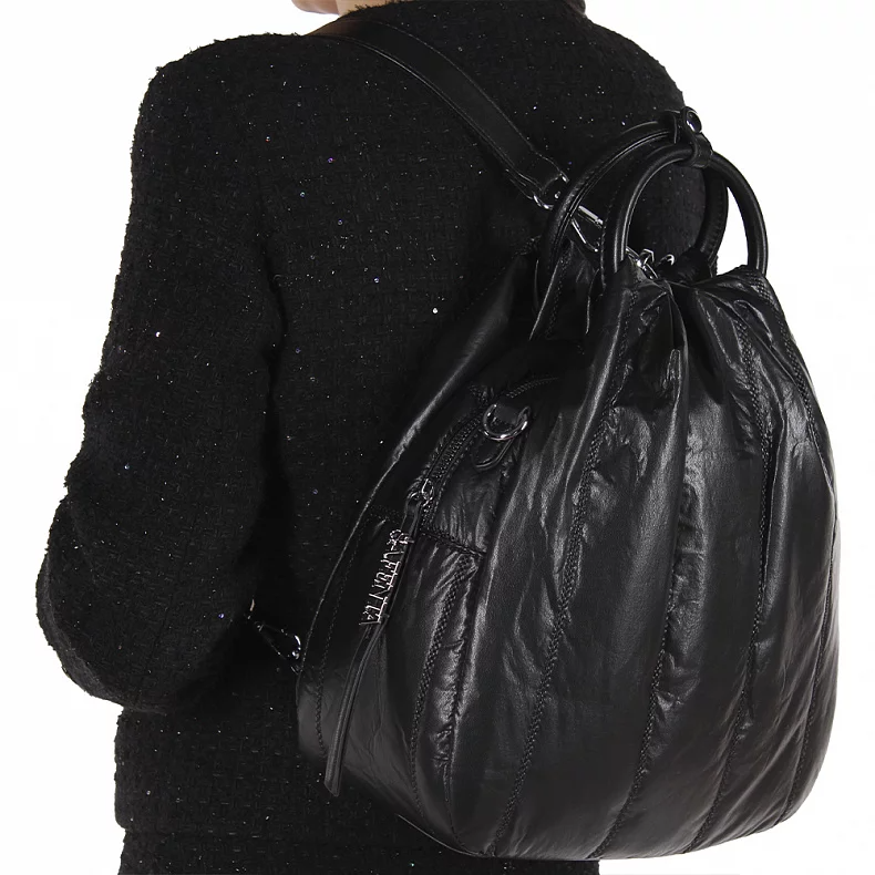 Рюкзак 69091-5 black Velina Fabbiano-Safenta