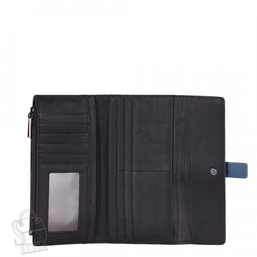 Кошелек 023BG blue S-STYLE