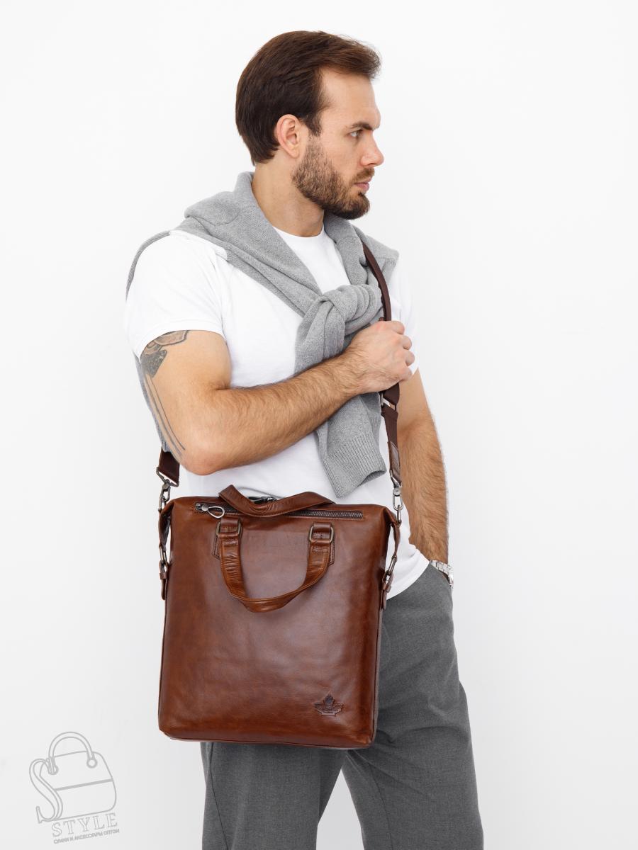 Портфель 11885Z brown Zinimsk