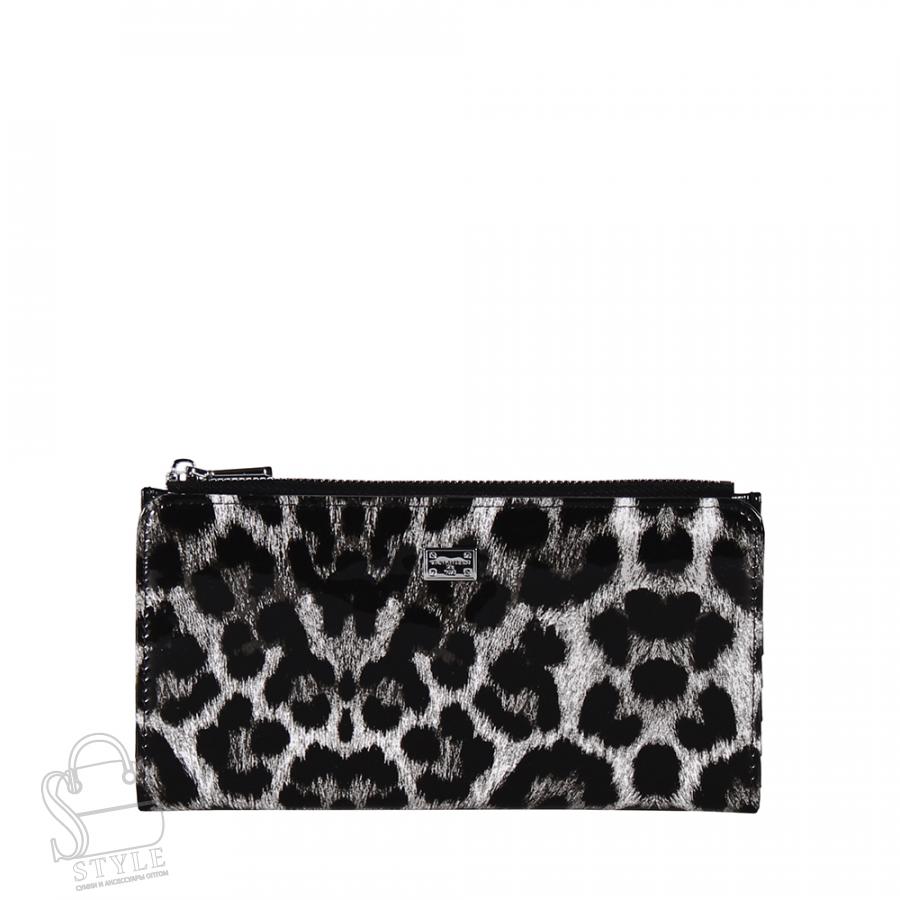 Кошелек 7002-9 black white Velina Fabbiano
