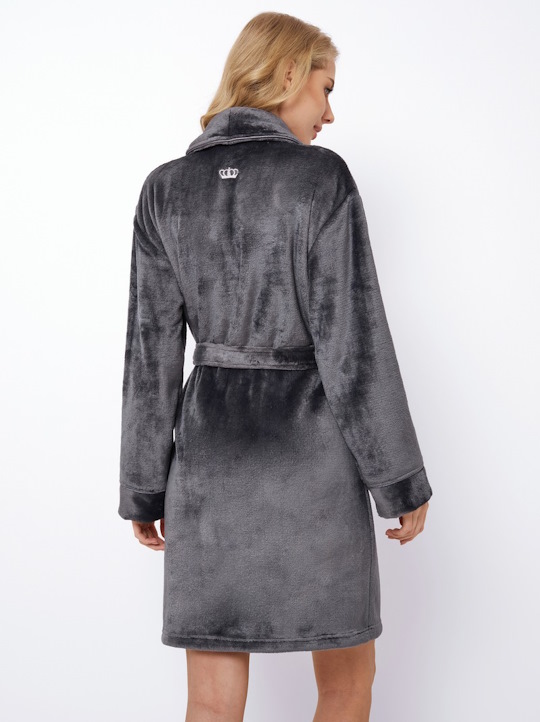 EVA DARK GREY Халат женский ARUELLE