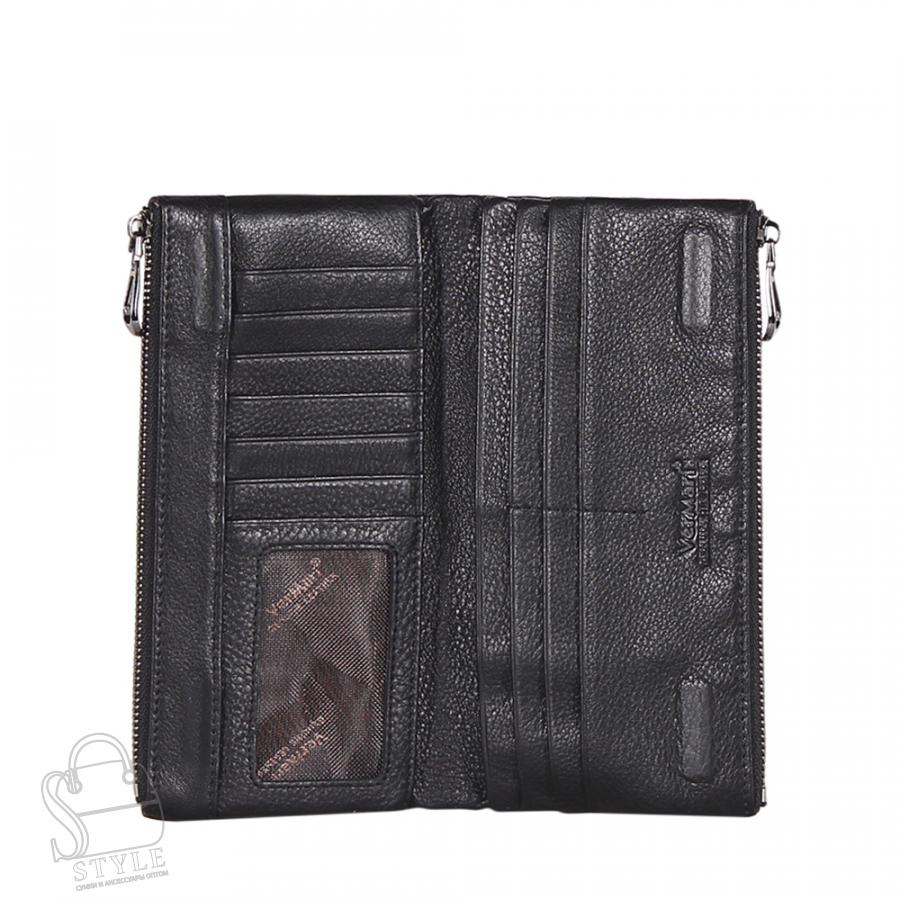 Женский кошелек 3803-1806 black Vermari