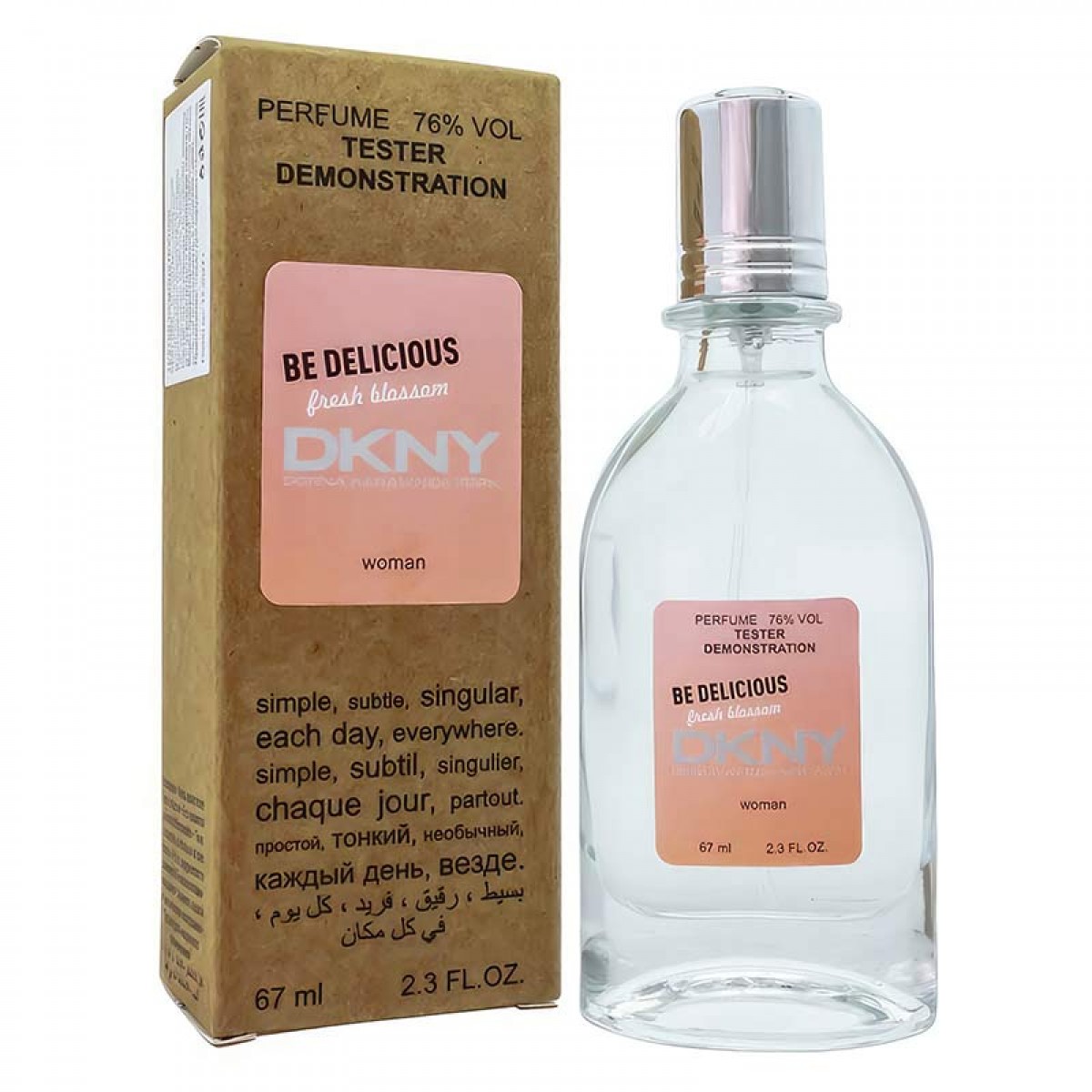 Копия Тестер DKNY Be Delicious Fresh Blossom,edp., 67ml