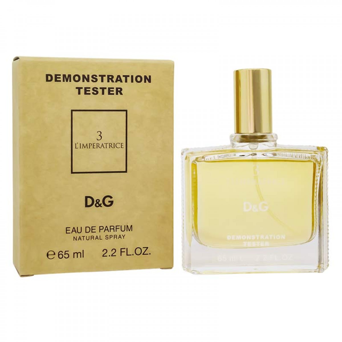 Тестер ОАЭ Dolce & Gabanne 3 L`imperatrice, edp.,65 ml