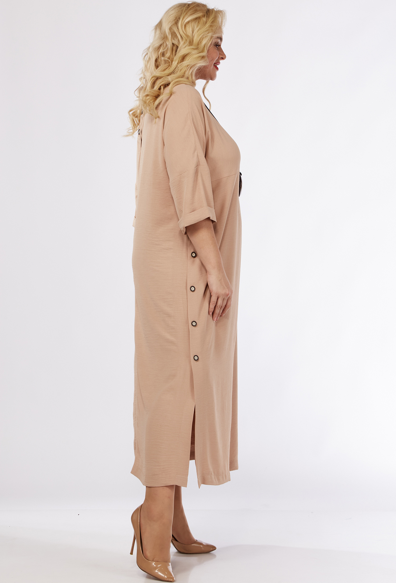 ст. цена2299руб.! Платье Michel Chic 2126 бежевый