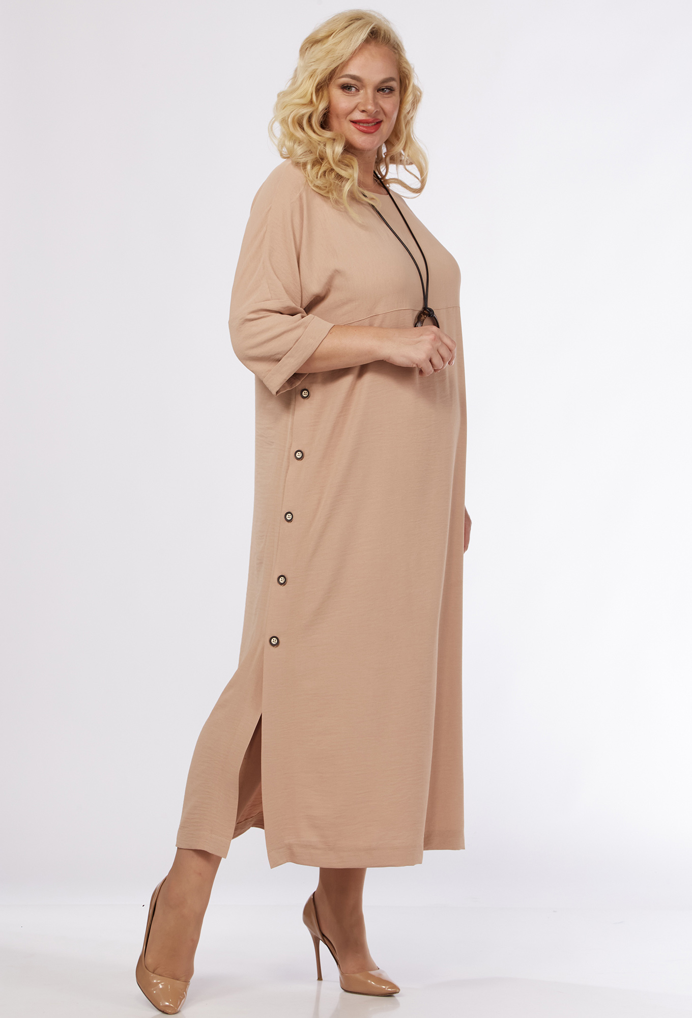 ст. цена2299руб.! Платье Michel Chic 2126 бежевый