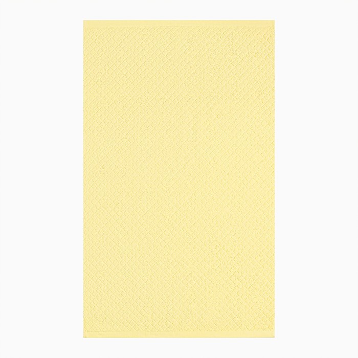 Полотенце махровое Love Life «Минимализм» 70×120 см, 100% хлопок, 500 г/м², жёлтое