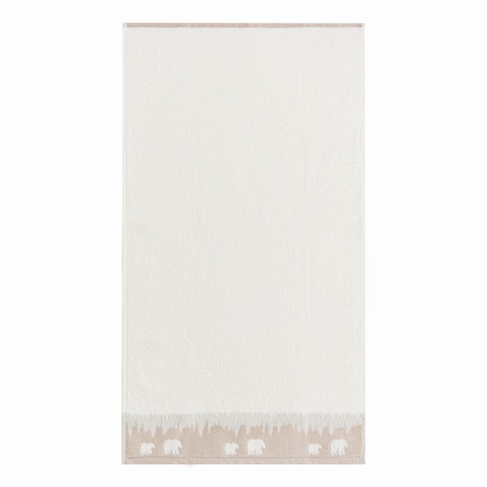 Полотенце махровое Love Life Winter dream 50×90 см, 100% хлопок, 400 г/м², белое