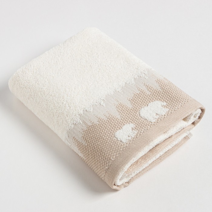 Полотенце махровое Love Life Winter dream 70×130 см, 100% хлопок, 400 г/м², белое