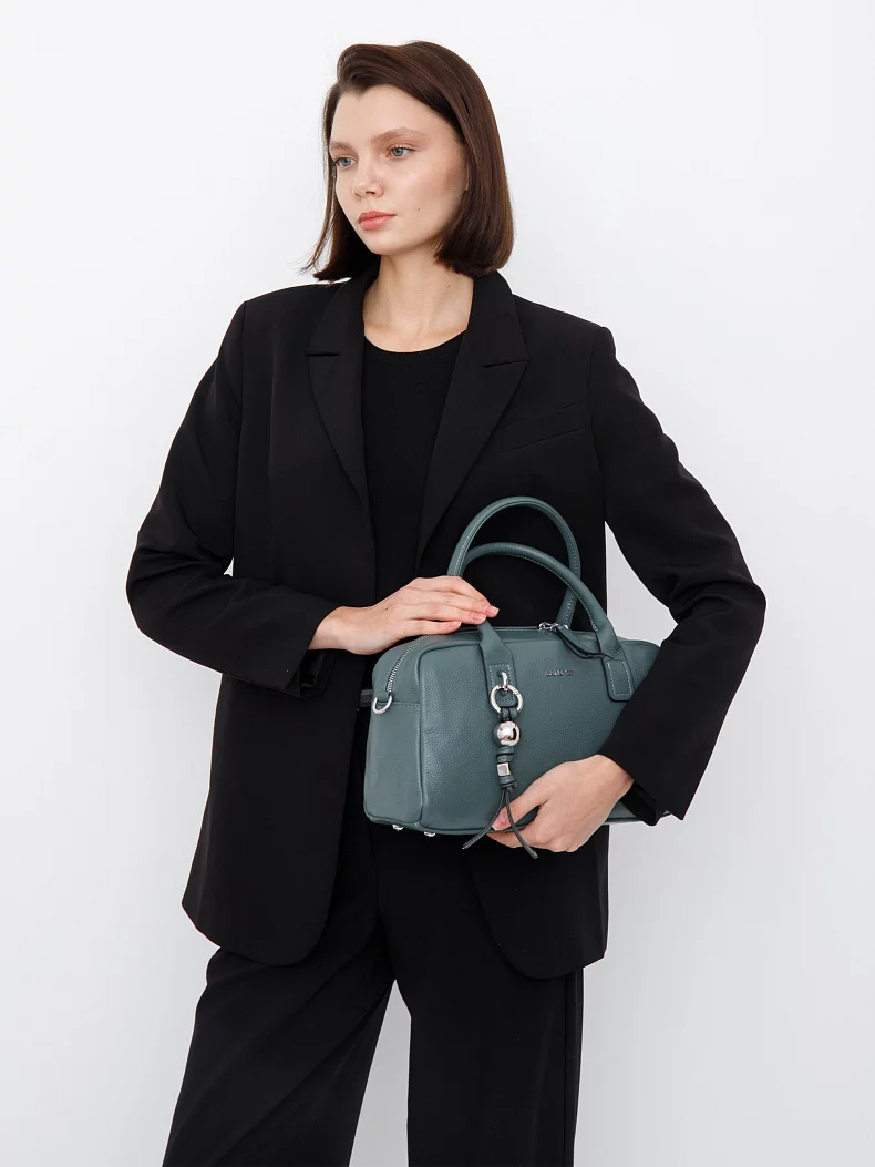 Сумка 58400S gray green Velina Fabbiana-Safenta