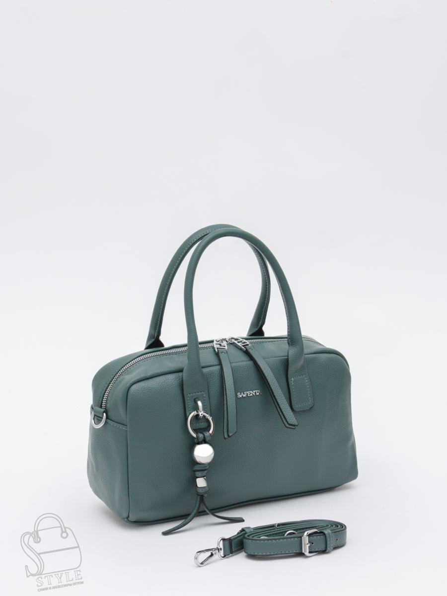 Сумка 58400S gray green Velina Fabbiana-Safenta