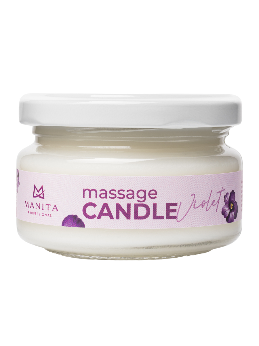 Manita Professional Свеча массажная / Violet, 100 мл