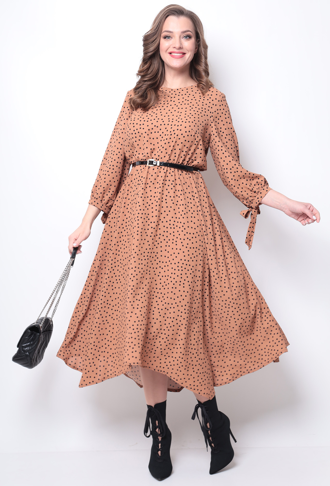 ст. цена2299руб.! Платье Michel Chic 972 бежевый