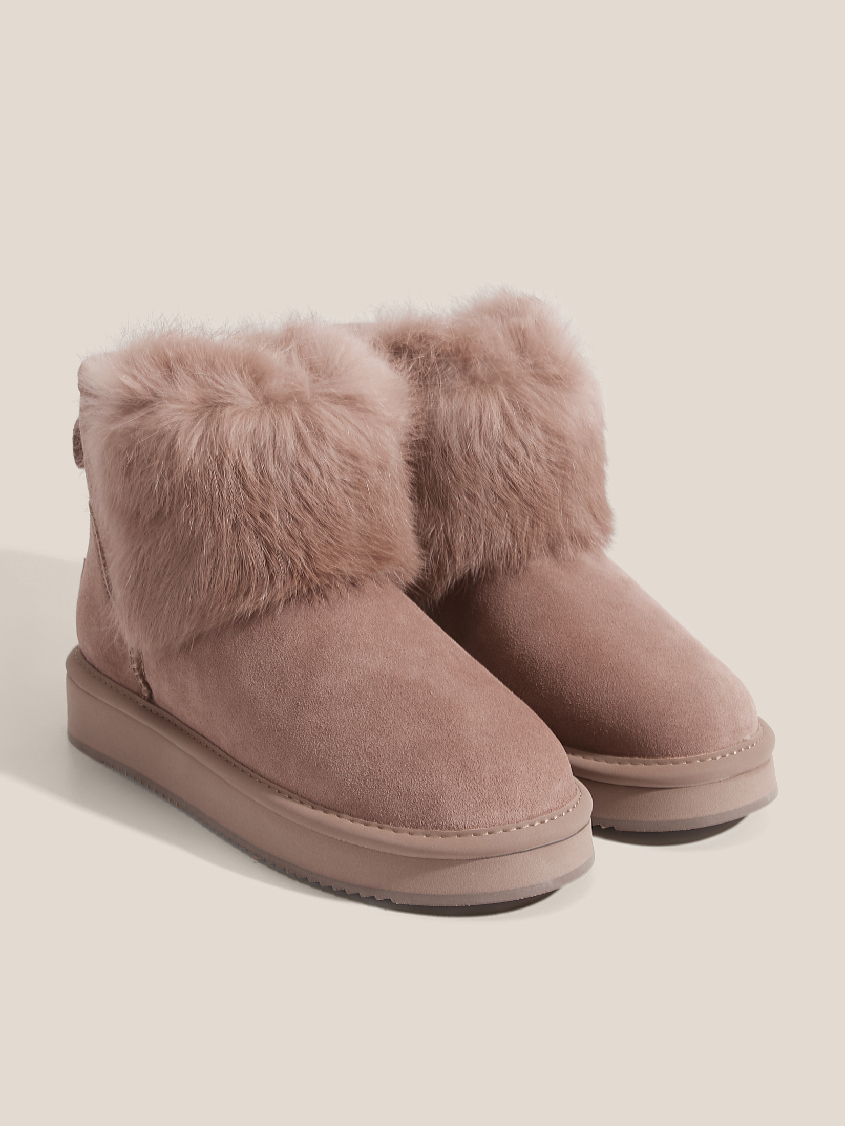 Женские угги TENDANCE 3610727, серо-коричневый