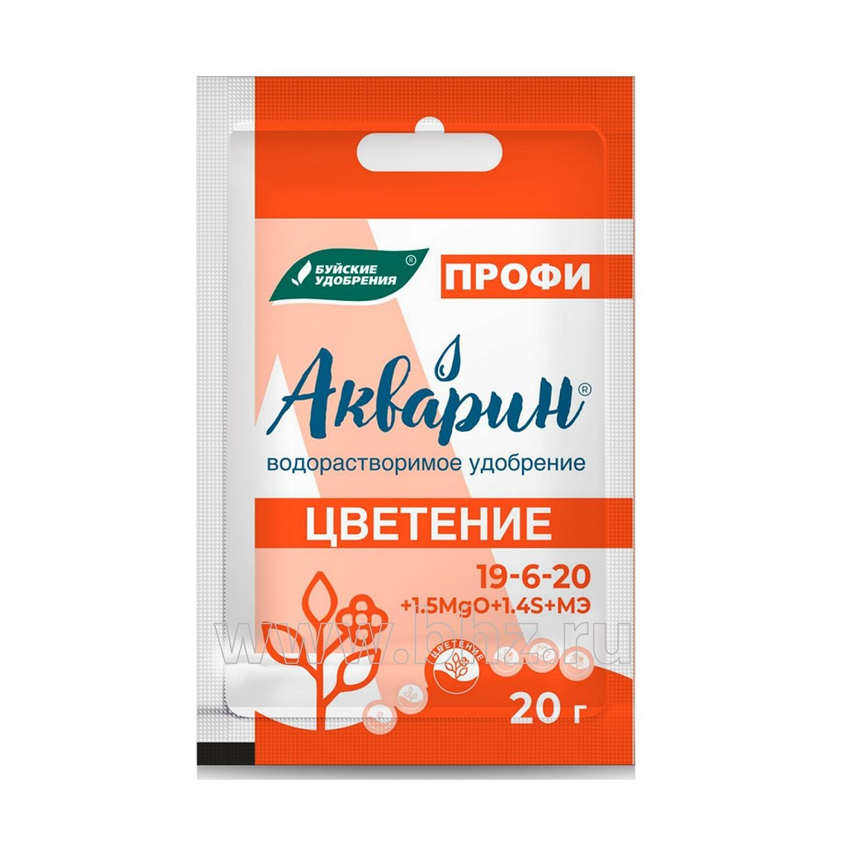 БХЗ Акварин ПРОФИ Цветение 20 г/ 60шт Буй