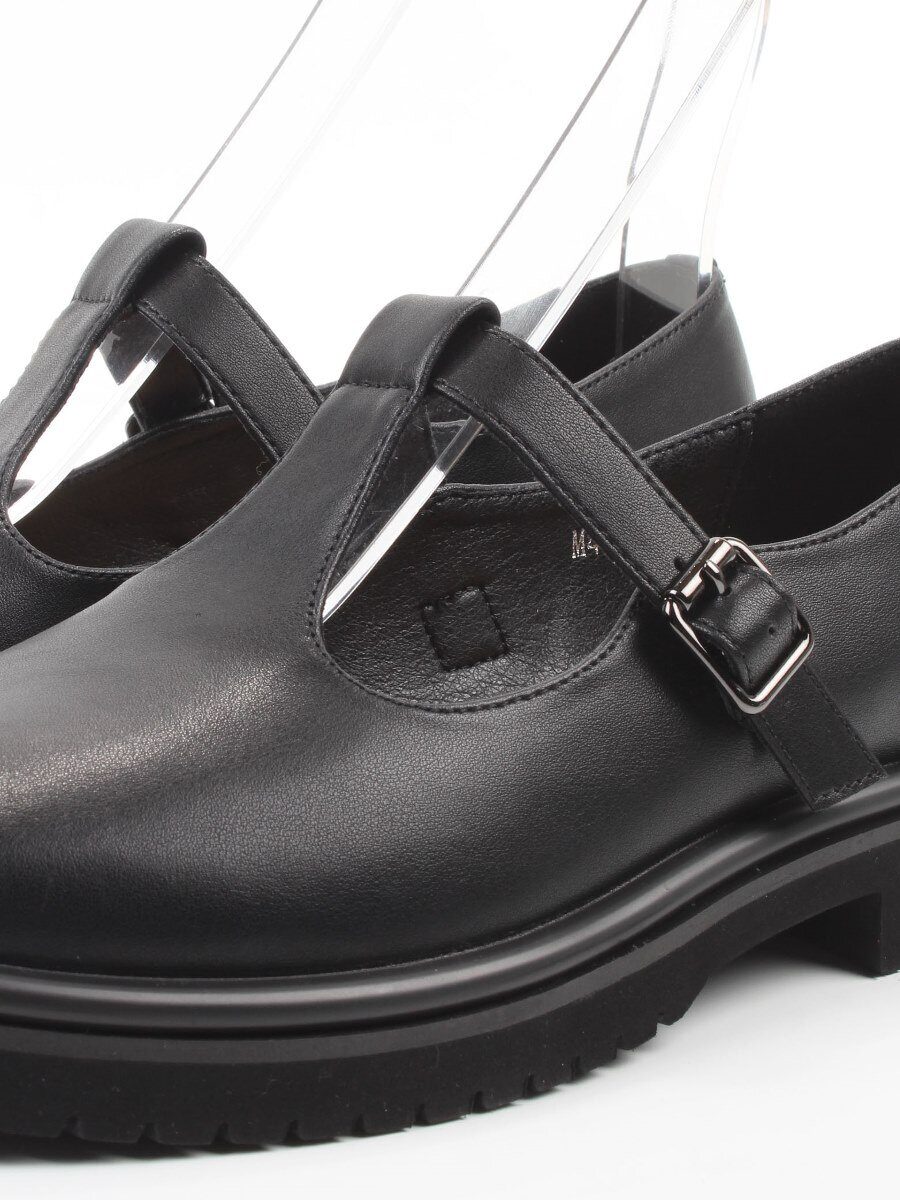 06-M47-13 BLACK Туфли женские (натуральная кожа)