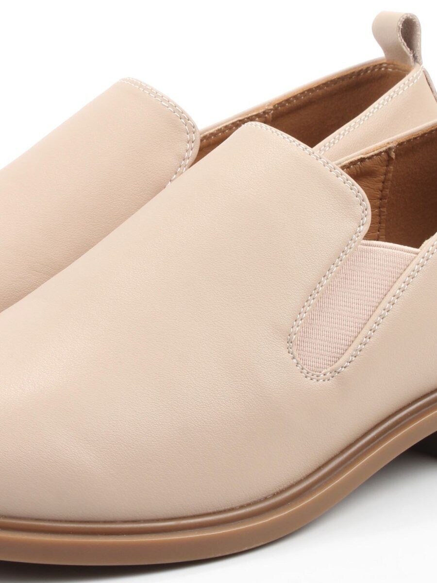 06-M47-21 BEIGE Туфли женские (натуральная кожа)