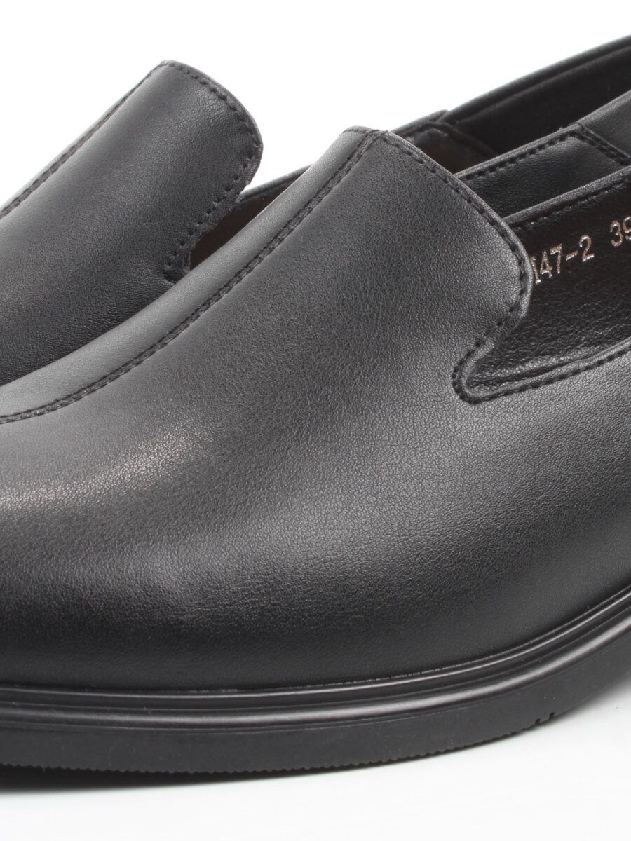 06-M47-2 BLACK Туфли женские (натуральная кожа)