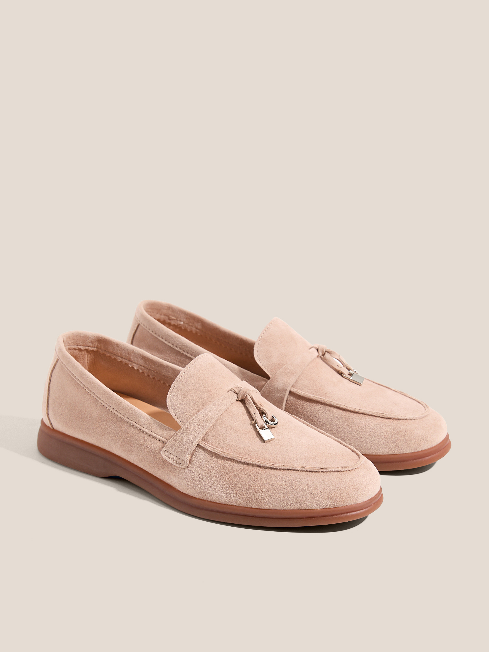 Женские лоферы TENDANCE 4754027, розово-бежевый