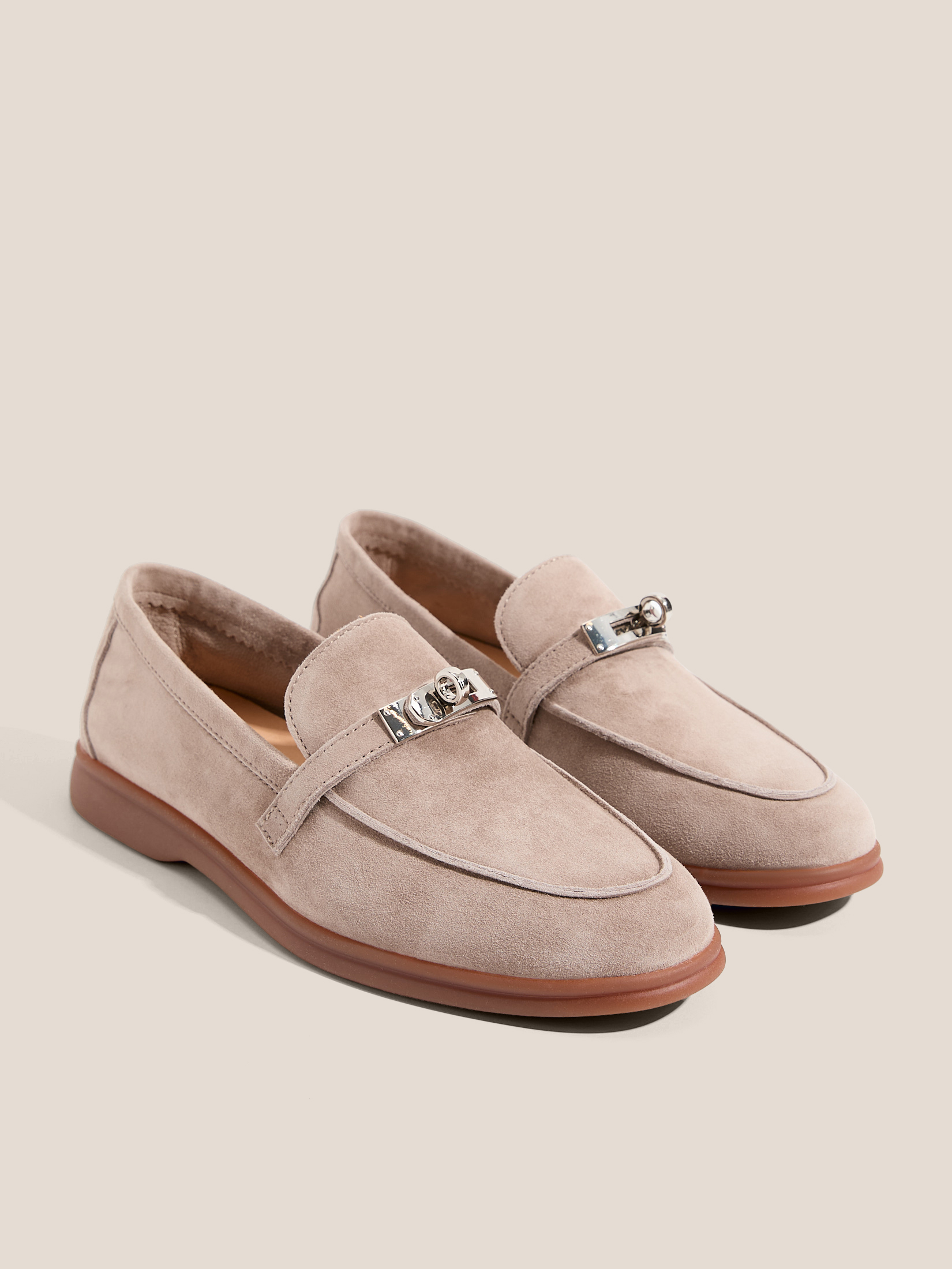 Женские лоферы TENDANCE 4751304, серовато-коричневый