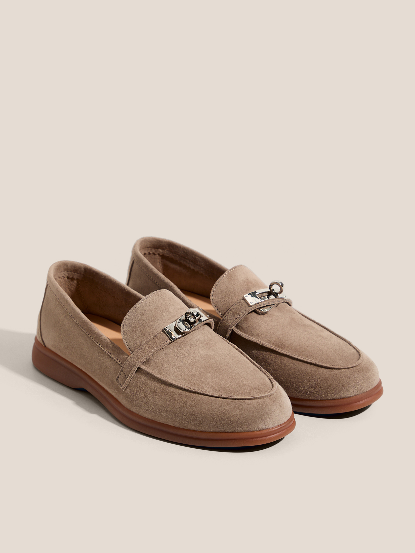 Женские лоферы TENDANCE 4751403, серовато-коричневый