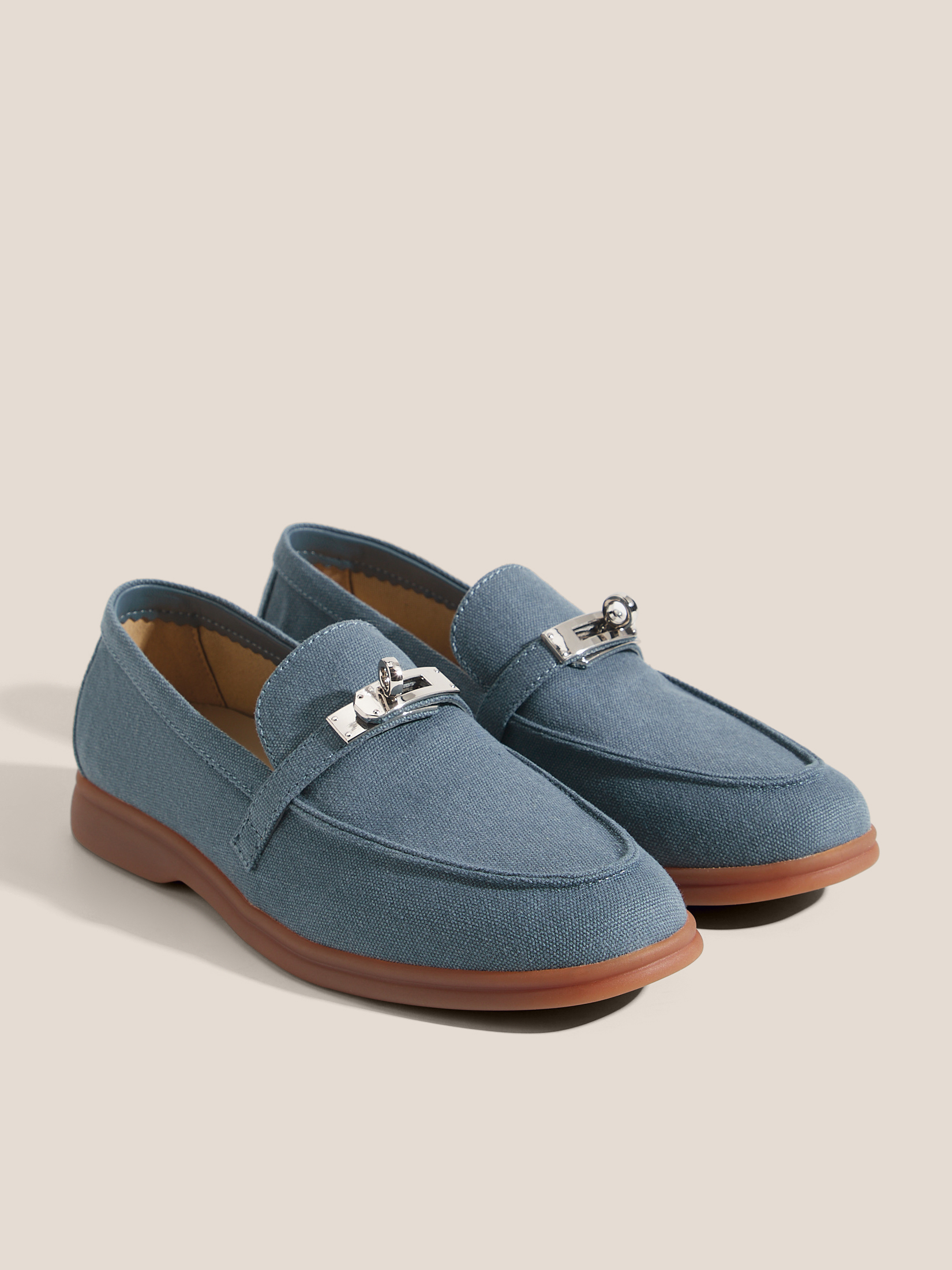 Женские лоферы TENDANCE 4751785, серо-синий
