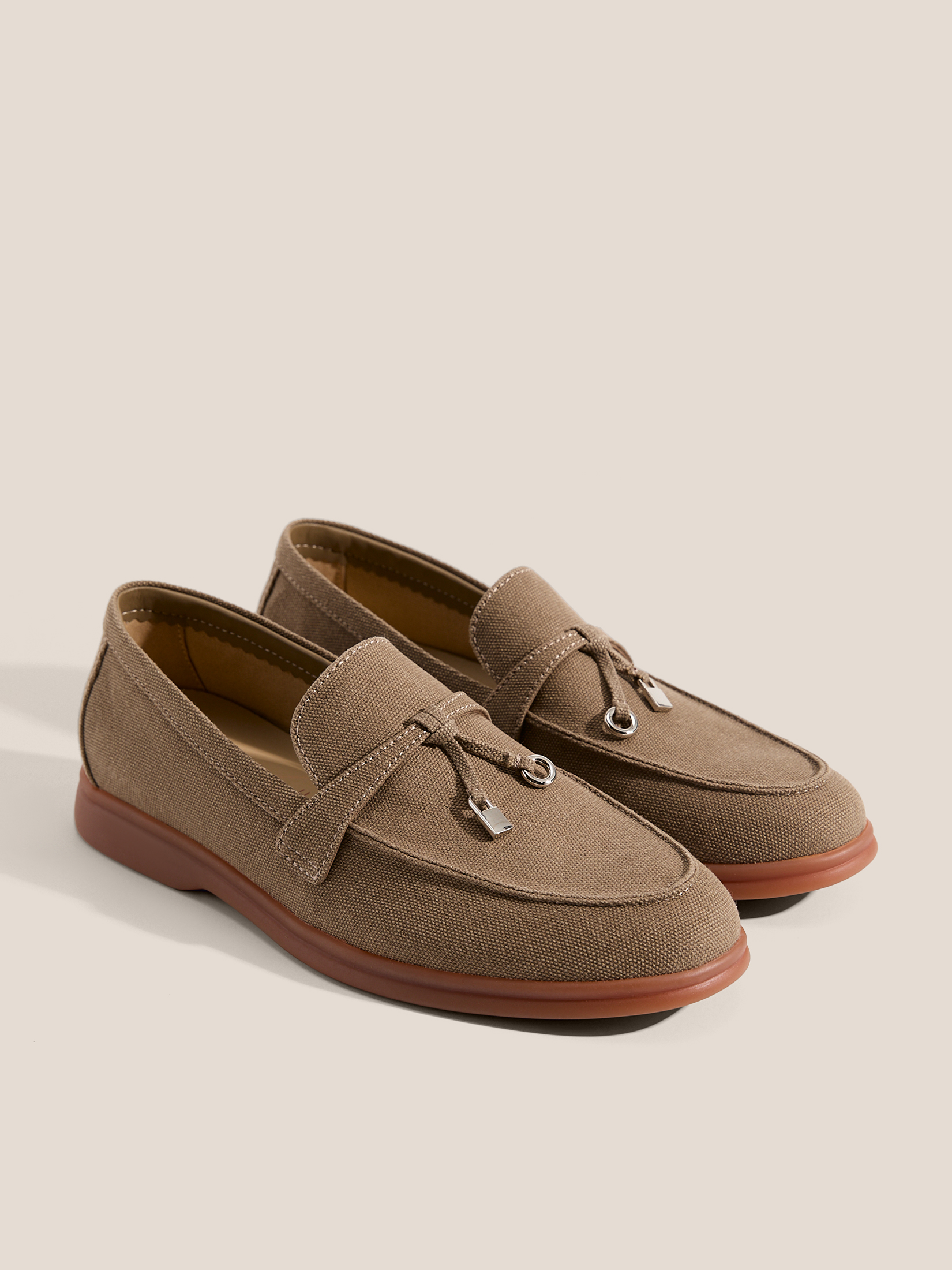 Женские лоферы TENDANCE 4752660, серо-коричневый