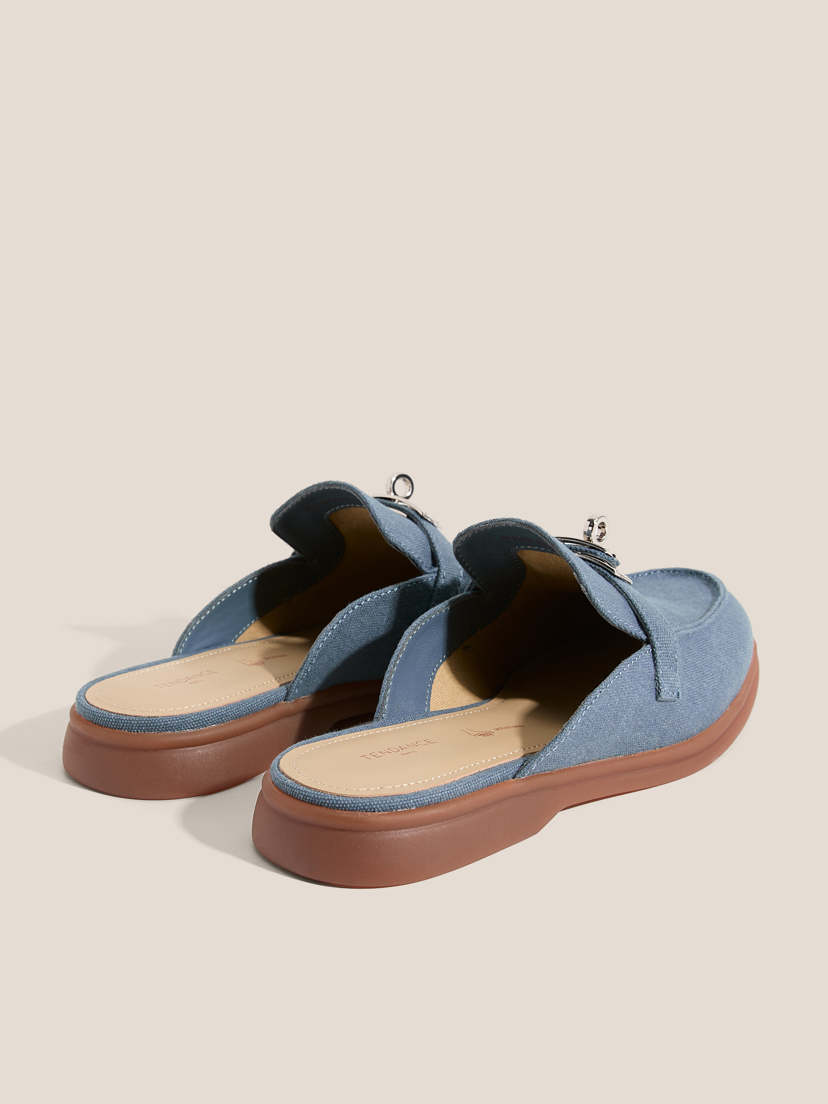 Мюли TENDANCE 4751658, серо-синий