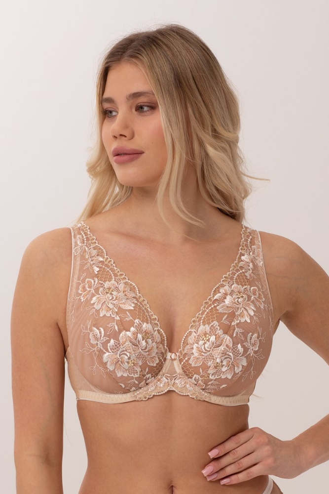 PATRICIA BEIGE Soft Bralette Бюст SUBTILLE