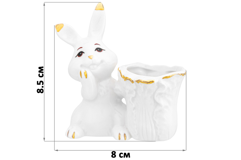 Вазочка п/зубочистки 8*4*8,5 см