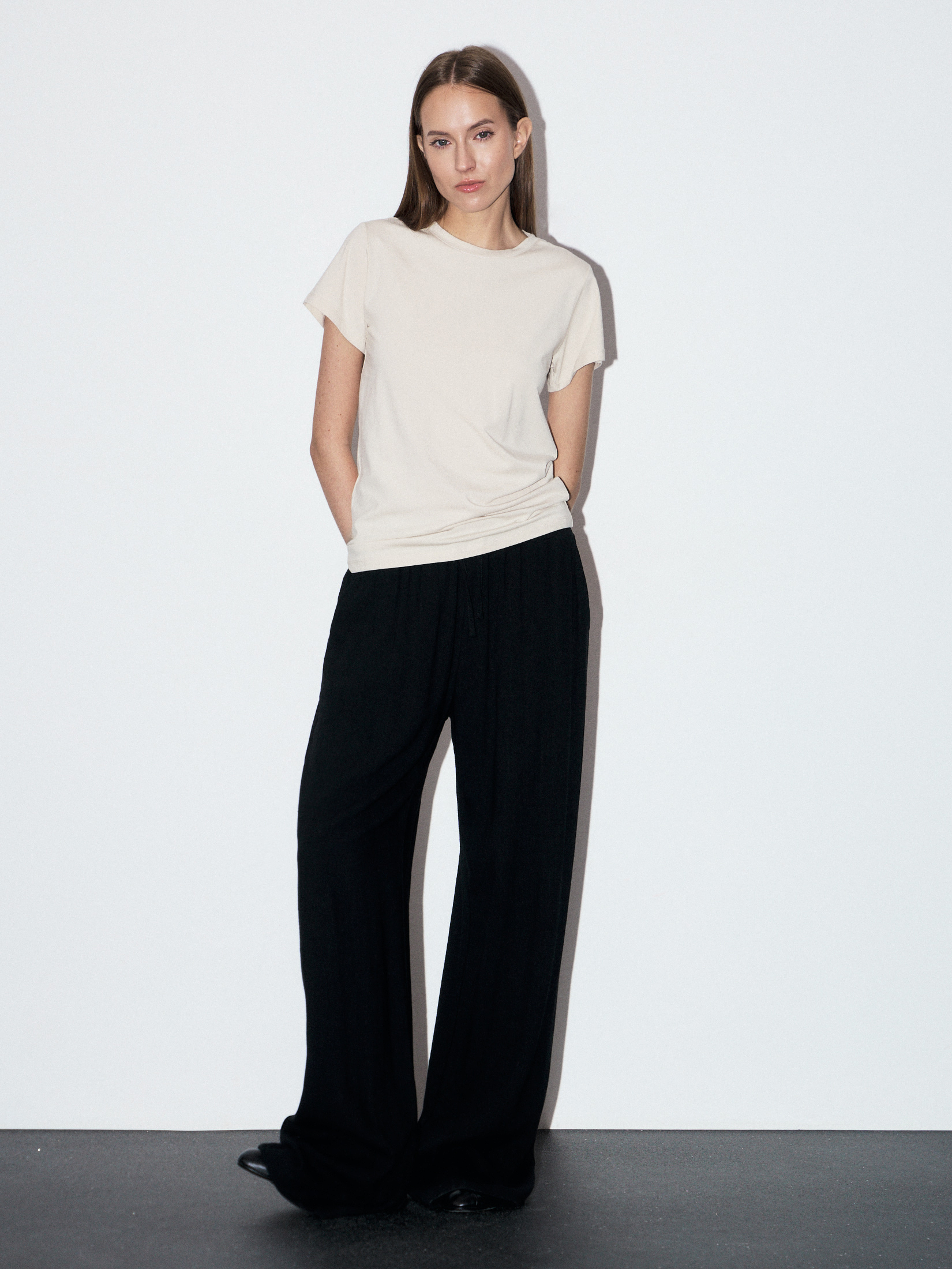Женская футболка MAISON DAVID 4521364, светло-бежевый