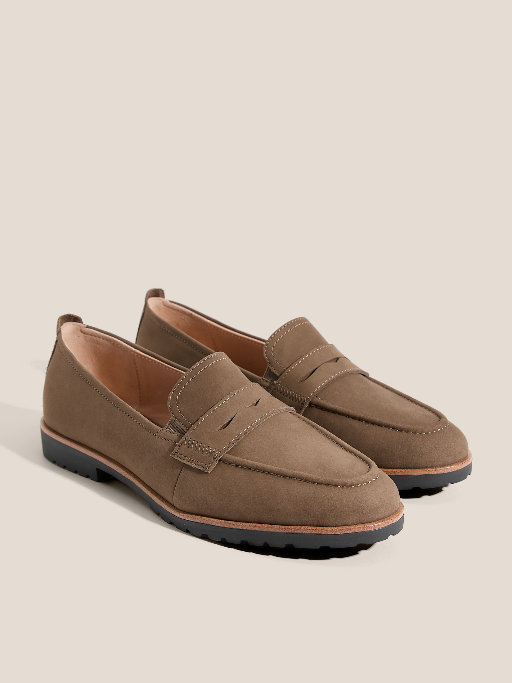 Женские лоферы TENDANCE 4872440, темный хаки