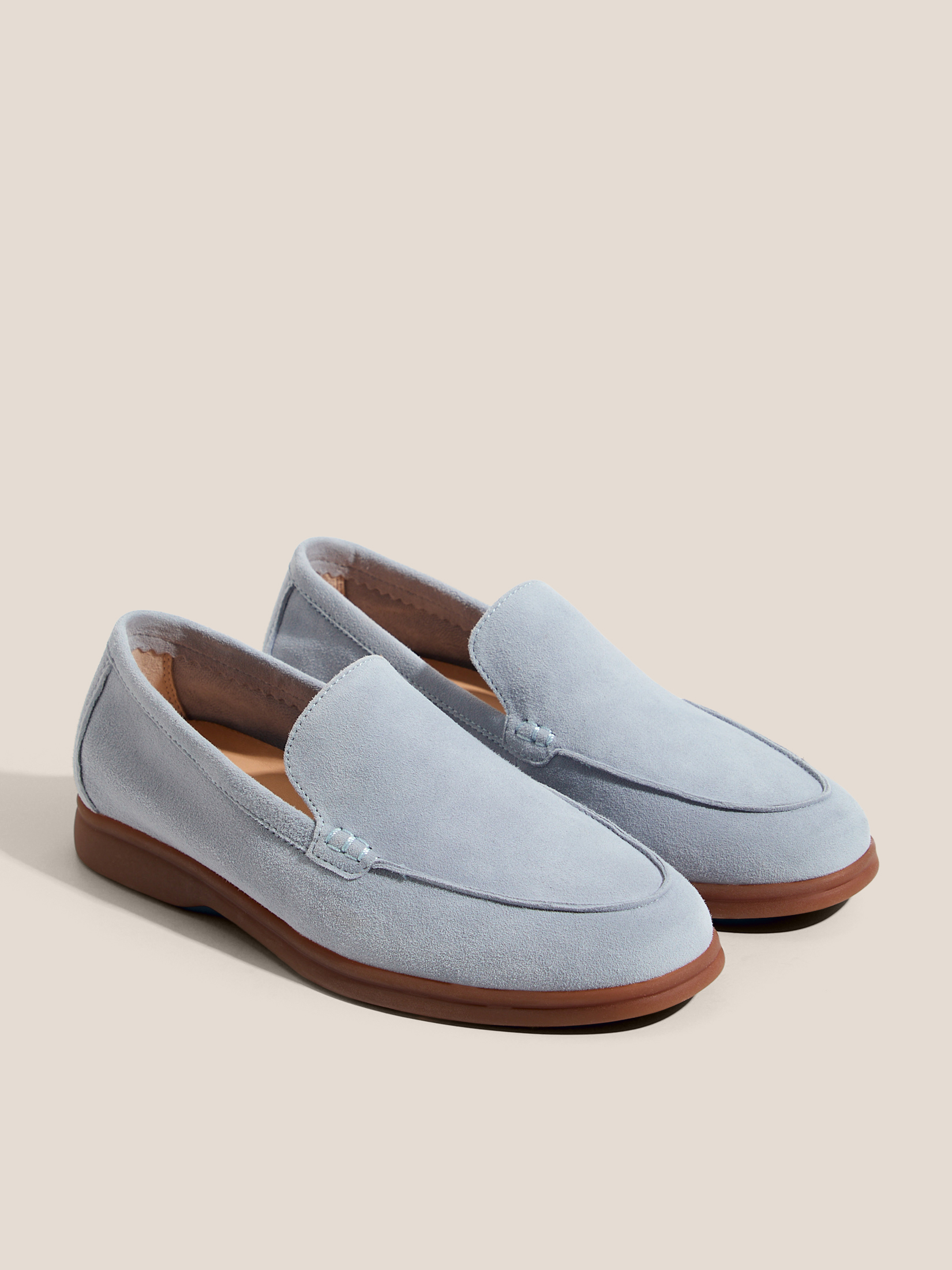 Женские лоферы TENDANCE 4753069, серо-голубой