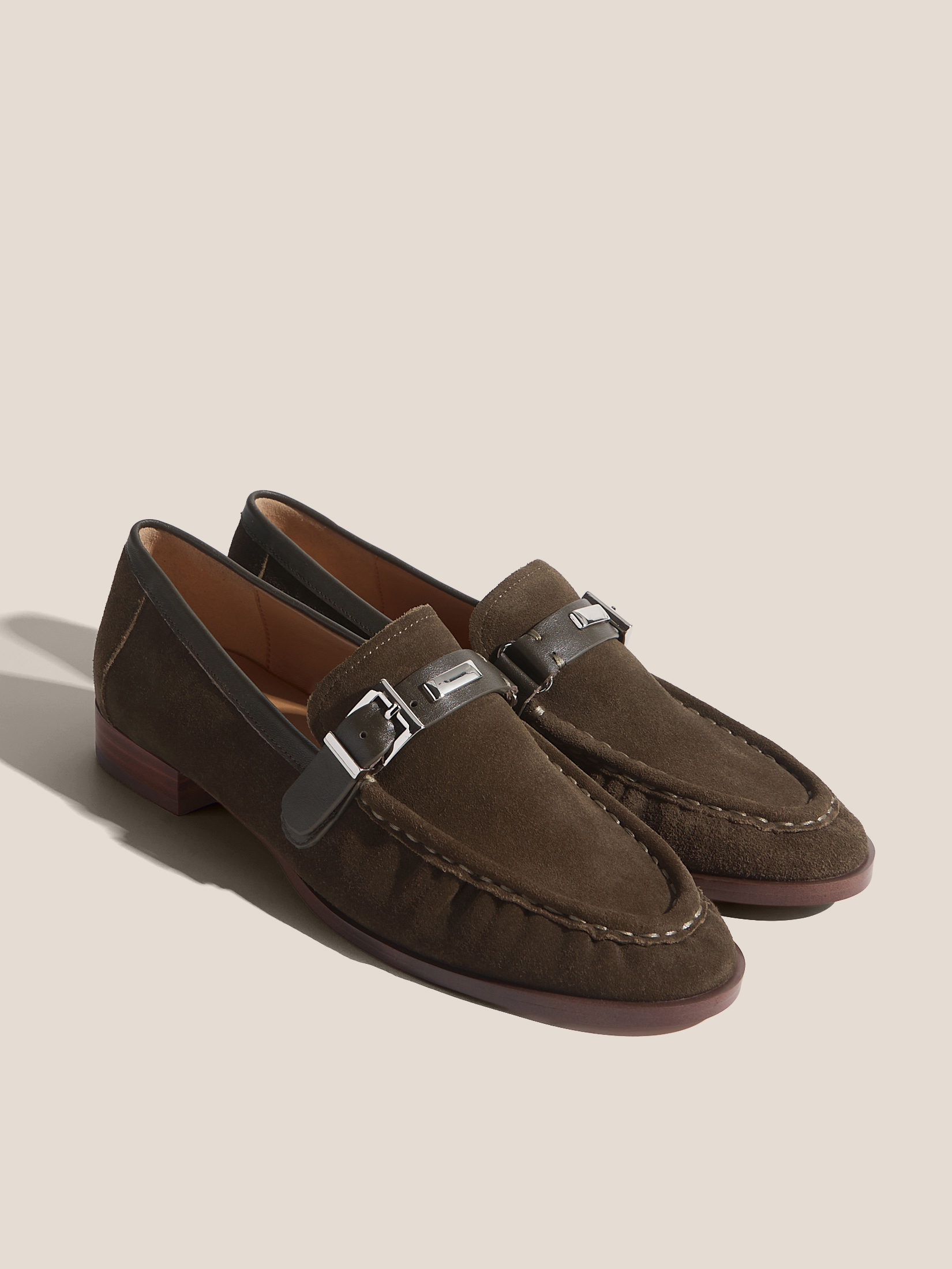 Женские лоферы TENDANCE 4738905, хаки