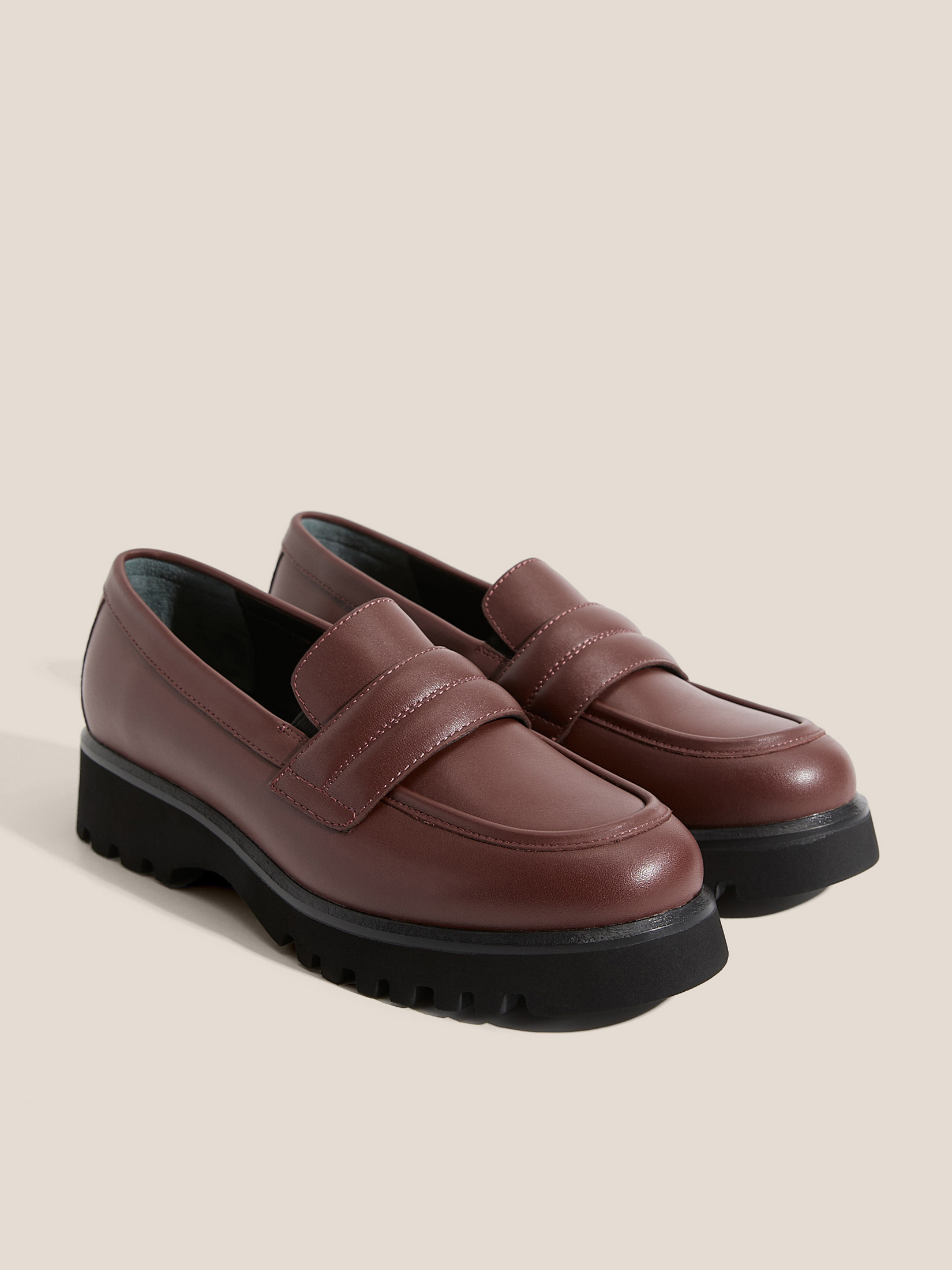 Женские лоферы TENDANCE 4681491, каштановый