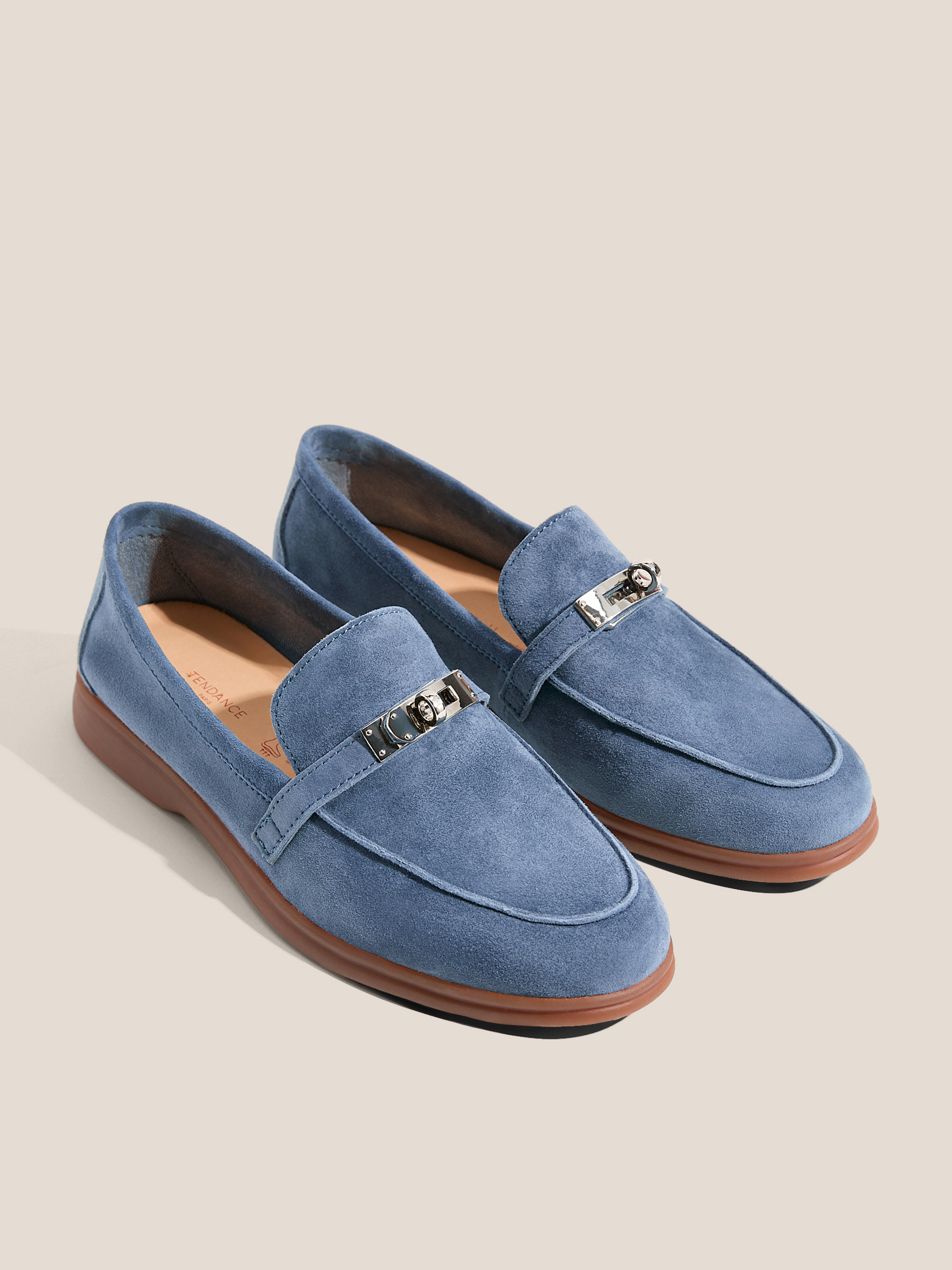Женские лоферы TENDANCE 4751360, светло-синий
