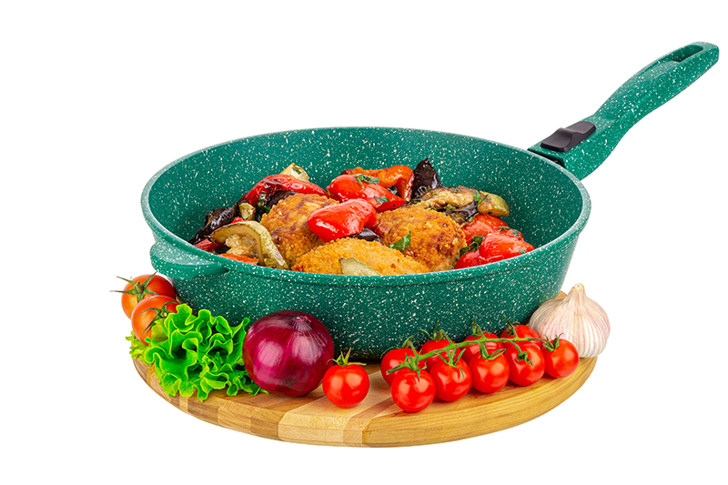 Сковорода глубокая 28 см ГАРМОНИЯ ВКУСА