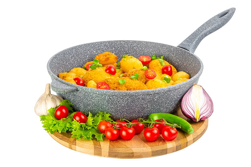 Сковорода глубокая 28 см ГАРМОНИЯ ВКУСА