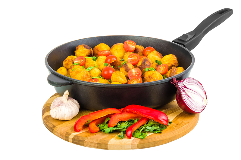Сковорода глубокая 28 см ГАРМОНИЯ ВКУСА